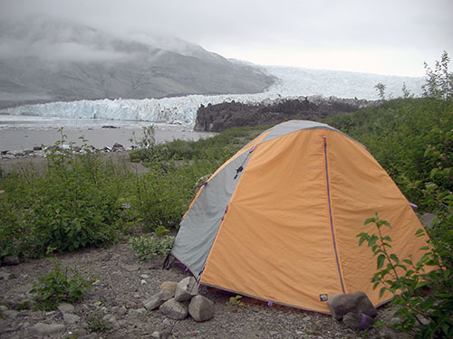 Kalbungsfront des Yahtse Glacier, Alaska (Bild: Wojciech Gajek)